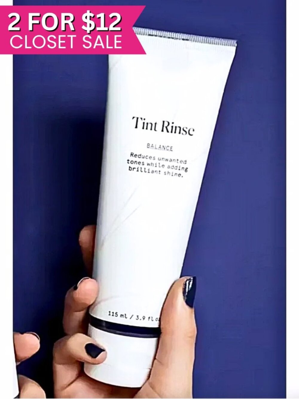 eSalon Tint Rinse Blonde Neutralizer Hair Toner Balance Brass 3.9 oz SEALED NEW